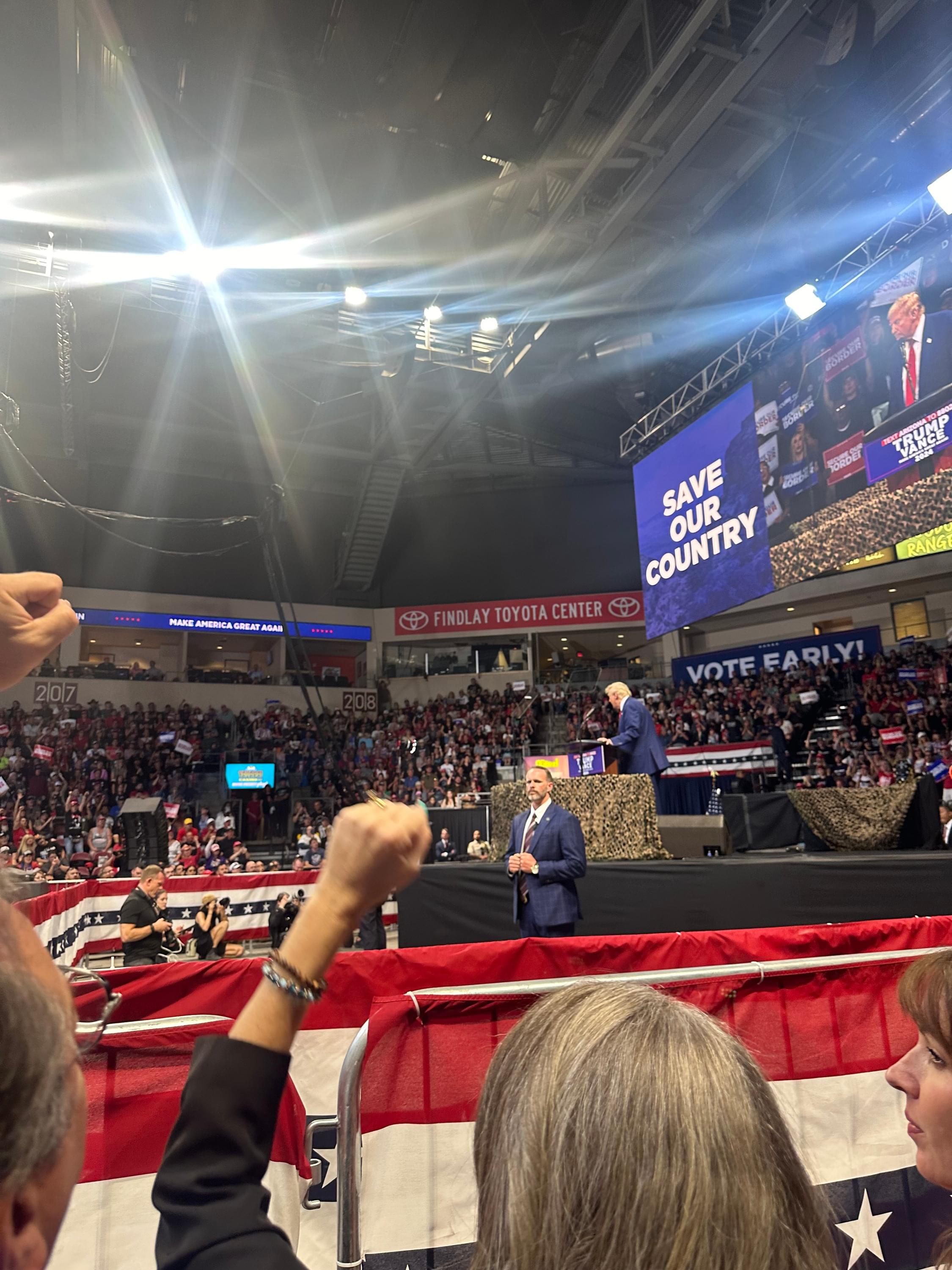 Brett Horrocks | Trump Rally